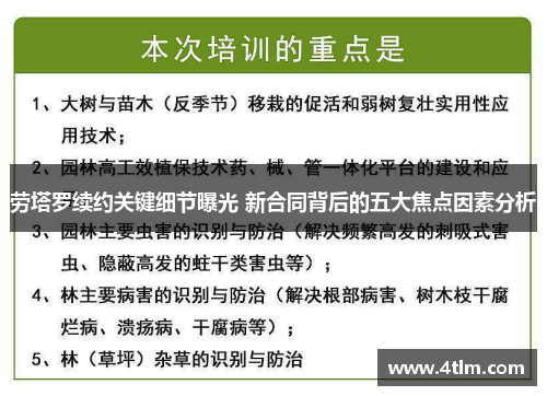 劳塔罗续约关键细节曝光 新合同背后的五大焦点因素分析